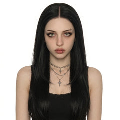 Dusk | Straight Lace Front Wig (5x5 24" black)